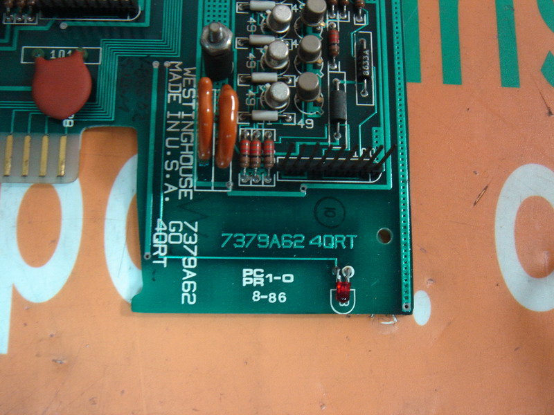 WESTINGHOUSE DCS WDPF 7379A62 PLC DCS SERVO Control MOTOR POWER
